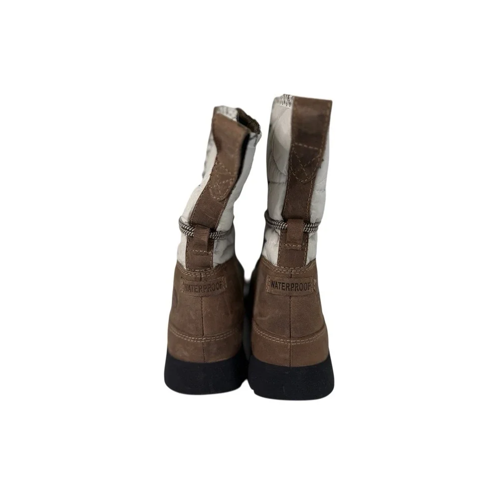 The North Face ThermoBall Lace-Up‎ Brown Snow Boots Women's Size 5 No Box